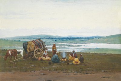 The Encampment by Richard Karl Karlovitch Zommer